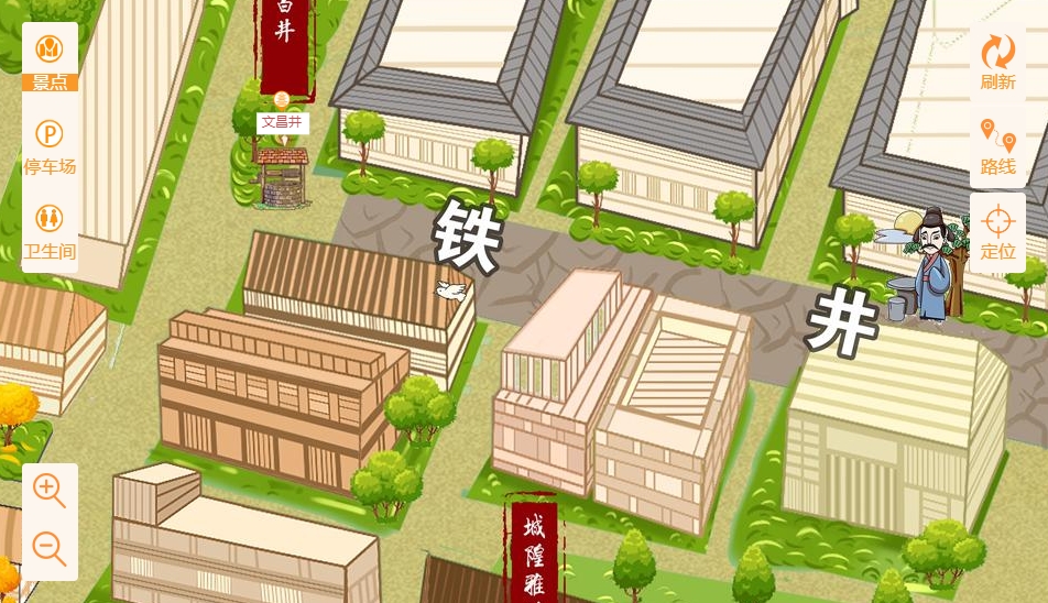 开远智慧景区：手绘地图与语音导览的完美融合